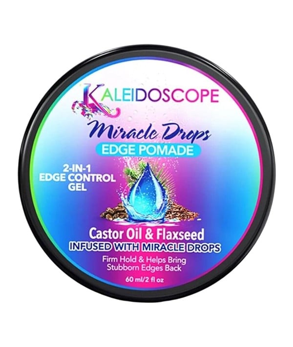 MIRACLE DROPS CASTOR OIL AND FLAXSEED EDGE POMADE 