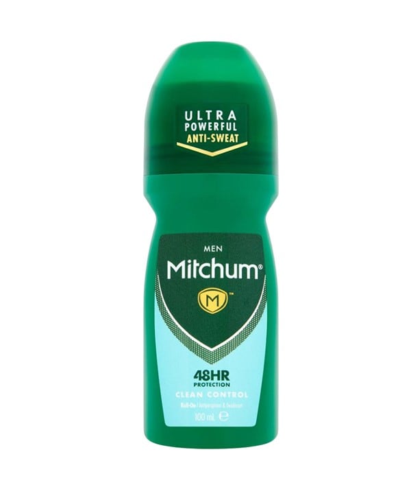 MITCHUM MEN 48H CLEAN CONTROL ANTI SWEAT ROLL ON 
