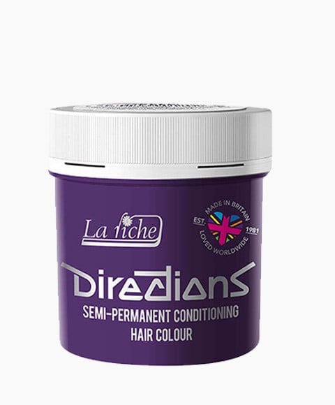 DIRECTIONS SEMI PERMANENT CONDITIONING HAIR COLOUR LILAC 