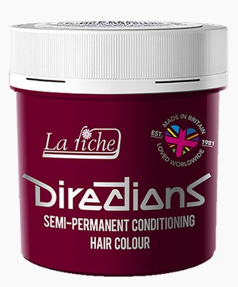 DIRECTIONS SEMI PERMANENT CONDITIONING HAIR COLOUR RUBINE