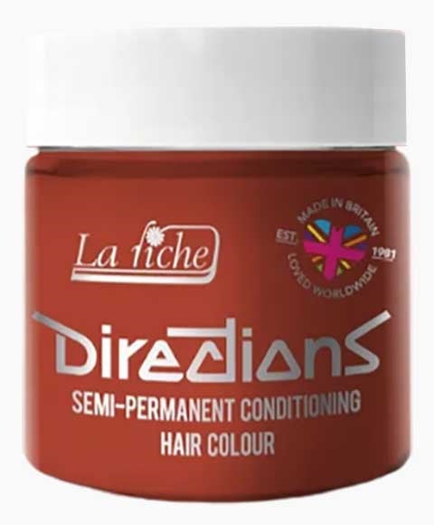 DIRECTIONS SEMI PERMANENT CONDITIONING HAIR COLOUR FLAME 
