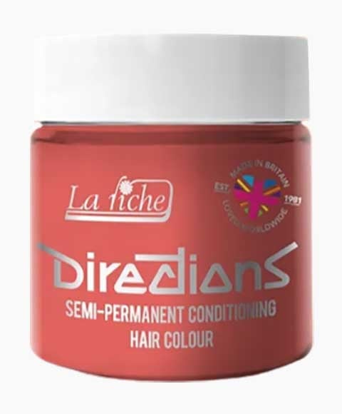 DIRECTIONS SEMI PERMANENT CONDITIONING HAIR COLOR PEACH 