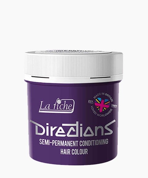 DIRECTIONS SEMI PERMANENT CONDITIONING HAIR COLOUR VIOLET