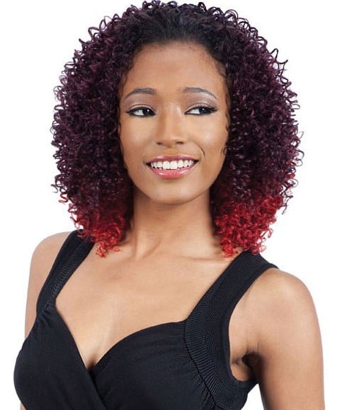 MODEL MODEL DRAWSTRING FULL CAP SYN BOHEMIAN MULE WIG 