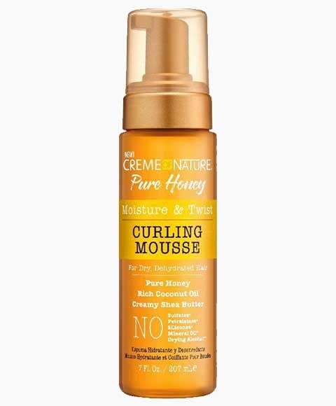 PURE HONEY MOISTURE AND TWIST CURLING MOUSSE 