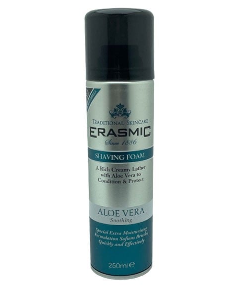 ERASMIC ALOE VERA SOOTHING SHAVING FOAM 