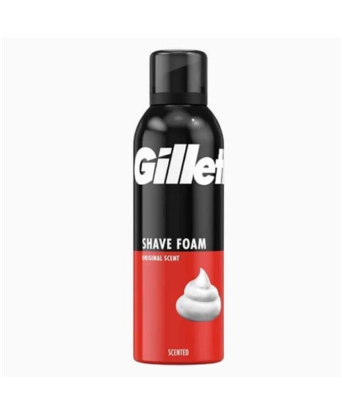 GILLETTE SHAVE FOAM WITH ORIGINAL SCENT 