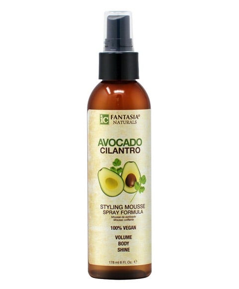 IC FANTASIA NATURALS AVOCADO CILANTRO STYLING MOUSSE 