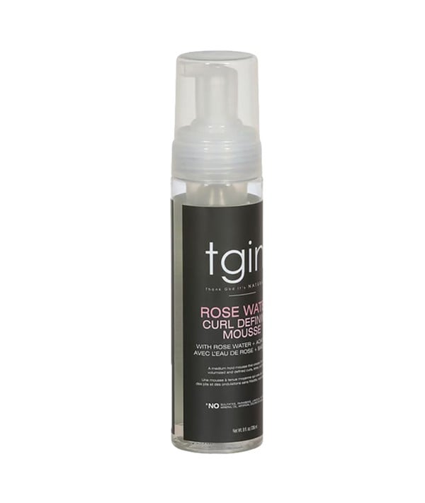 TGIN ROSE WATER CURL DEFINING MOUSSE 