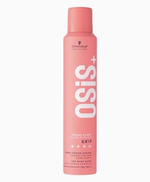 OSIS PLUS VOLUME AND BODY GRIP EXTRA STRONG MOUSSE 