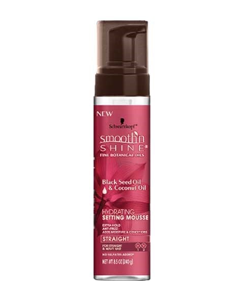 SMOOTH AND SHINE HYDRATING SETTING MOUSSE 