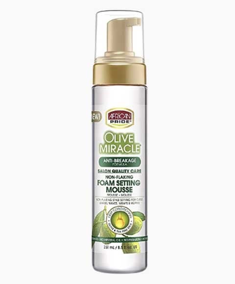 OLIVE MIRACLE ANTI BREAKAGE FOAM SETTING MOUSSE  