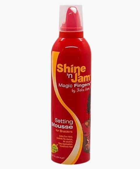 SHINE N JAM MAGIC FINGERS SETTING MOUSSE 