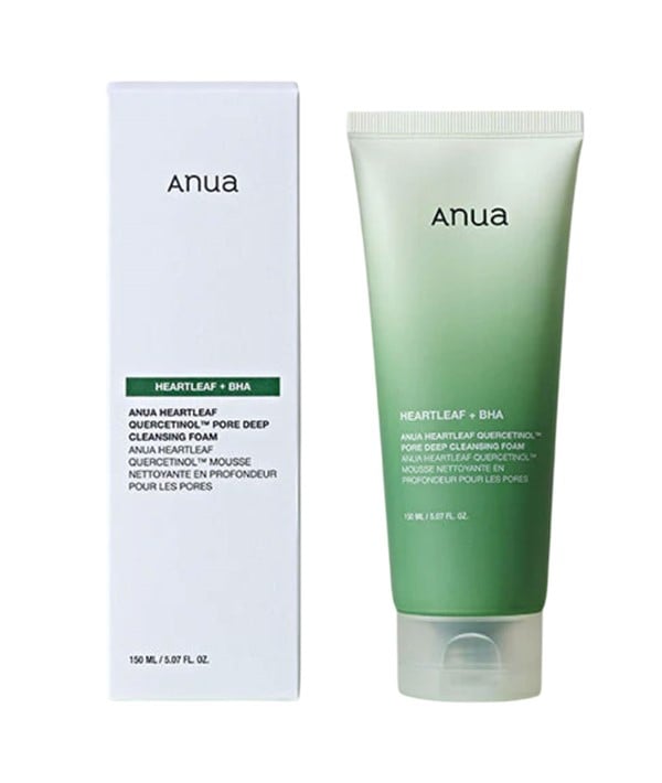 HEARTLEAF QUERCETINOL PORE DEEP CLEANSING FOAM 