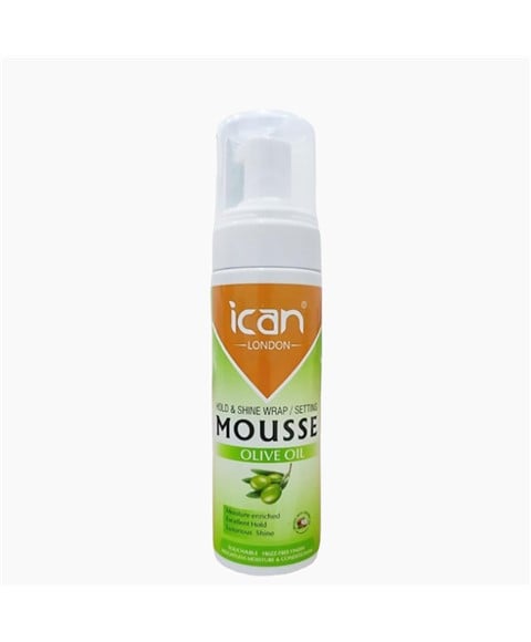 ICAN OLIVE OIL HOLD AND SHINE MOUSSE 