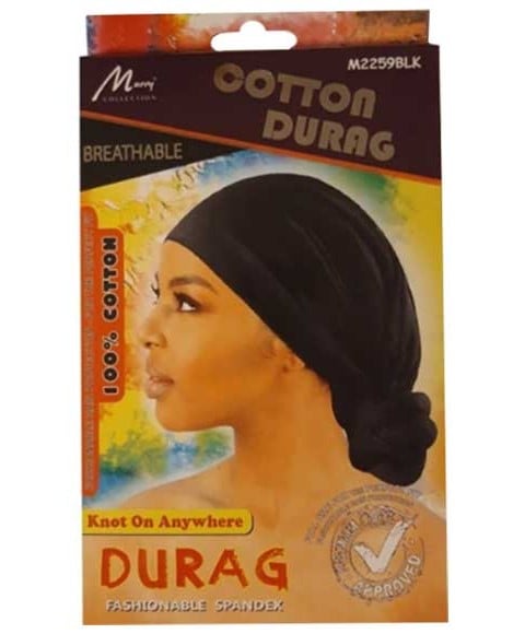 MURRY COLLECTION COTTON DURAG M2259BLK 