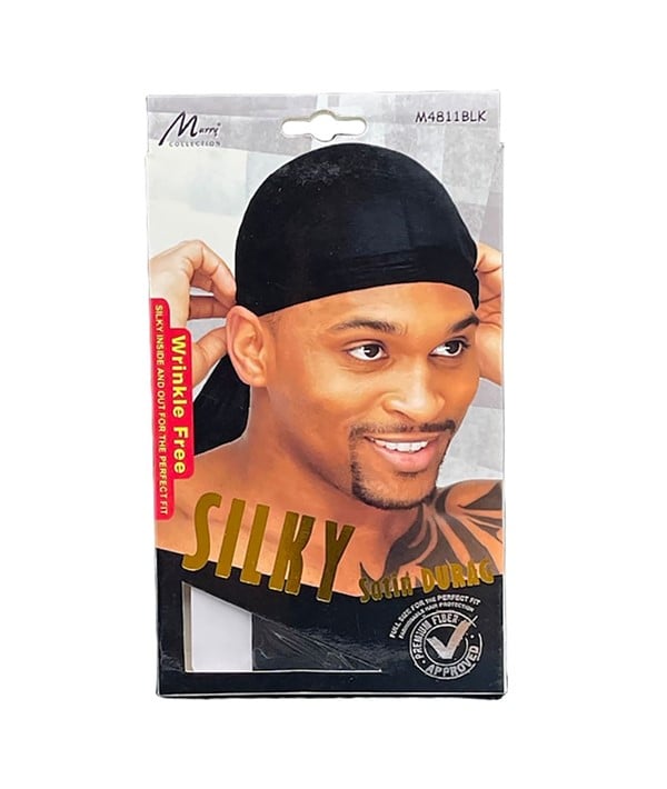 MURRY COLLECTION SILKY SATIN DURAG M4811BLK 