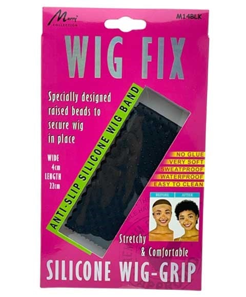 MURRY COLLECTION WIG FIX ANTI SLIP SILICON WIG BAND M14BLK