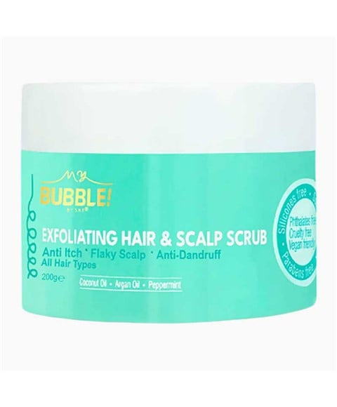 MY BUBBLE CURL EXFOLIATING HAIR AND SCALP SCRUB 