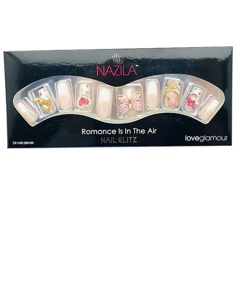 NAIL GLITZ LOVE GLAMOUR ROMANCE IS IN THE AIR 