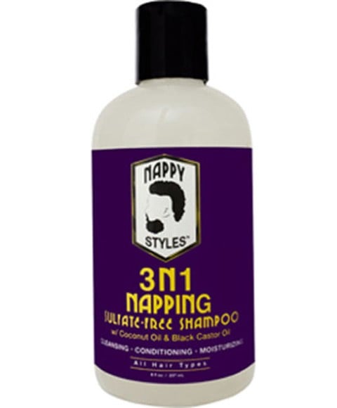 NAPPY STYLES 3 N 1 NAPPING SULFATE FREE SHAMPOO 