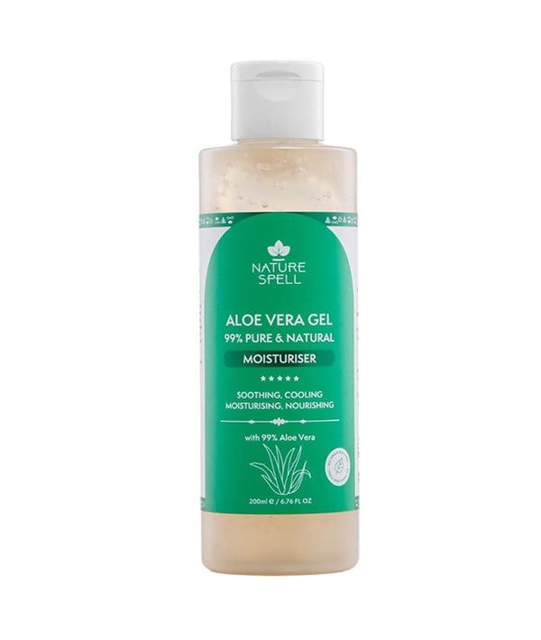 NATURE SPELL PURE AND NATURAL ALOE VERA GEL MOISTURISER 