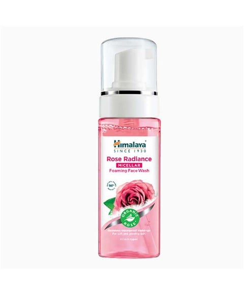 HIMALAYA ROSE RADIANCE MICELLAR FOAMING FACE WASH 