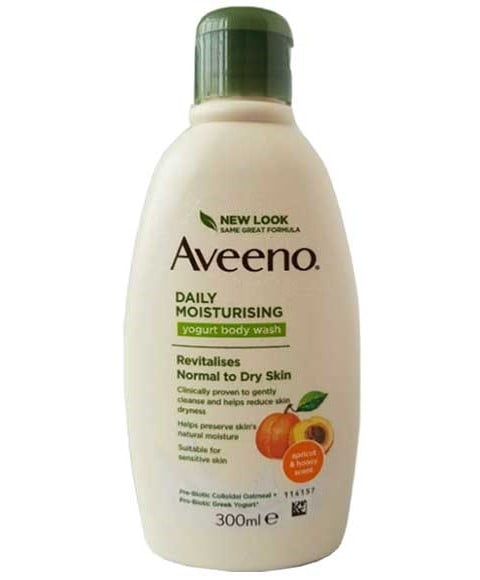 AVEENO DAILY MOISTURIZING YOGURT BODY WASH 