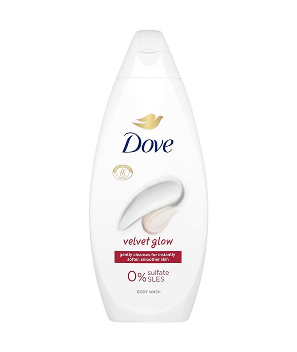 DOVE VELVET GLOW BODY WASH 