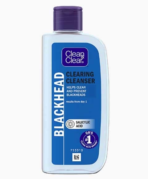 CLEAN AND CLEAR BLACKHEAD CLEARING CLEANSER 