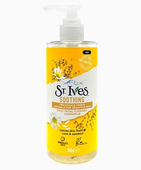 ST IVES SOOTHING CHAMOMILE DAILY FACIAL CLEANSER 