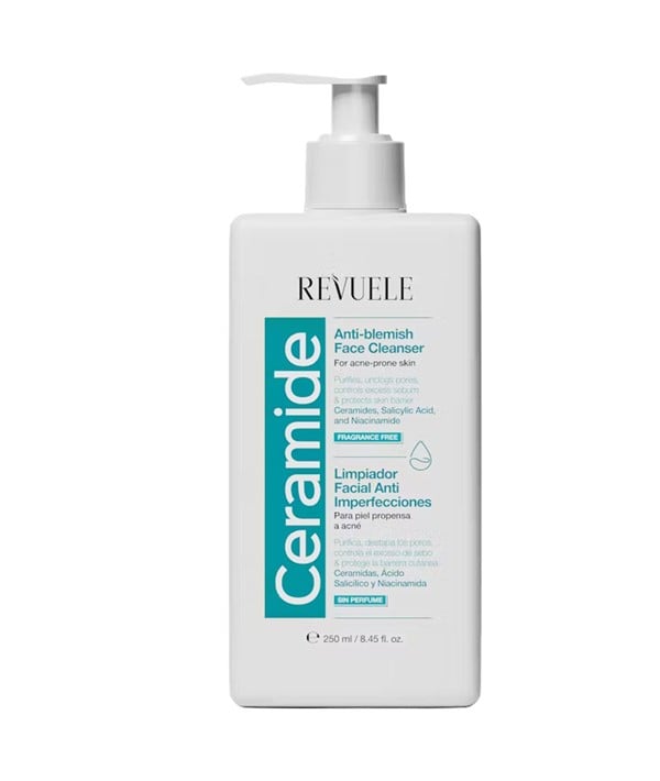 REVUELE CERAMIDE ANTI BLEMISH FACE CLEANSER 