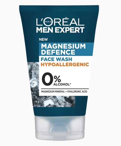 MEN EXPERT MAGNESIUM DEFENCE FACE WASH 