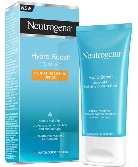 NEUTROGENA HYDRO BOOST CITY SHIELD HYDRATING LOTION SPF 25