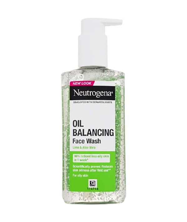 NEUTROGENA OIL BALANCING FACIAL WASH WITH LIME AND ALOE VE