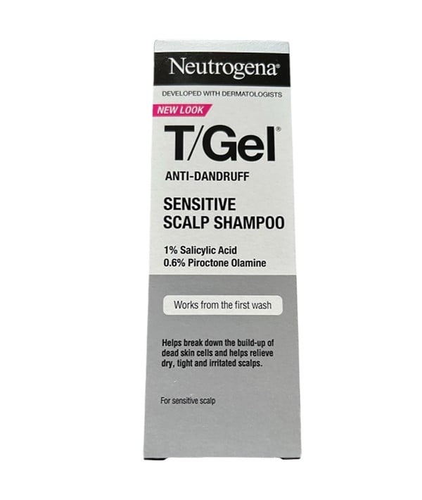 NEUTROGENA T GEL ANTI DANDRUFF SENSITIVE SCALP SHAMPOO 