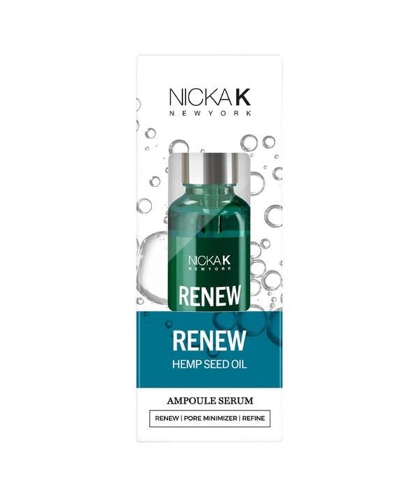 NICKA K RENEW HEMP SEED OIL AMPOULE SERUM 