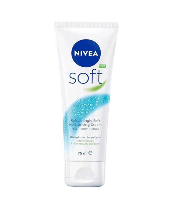 NIVEA SOFT MOISTURISING CREAM WITH JOJOBA OIL AND VITAMIN
