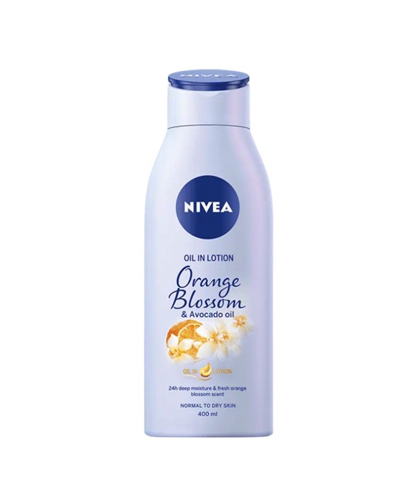 NIVEA ORANGE BLOSSOM AND AVOCADO OIL IN LOTION 