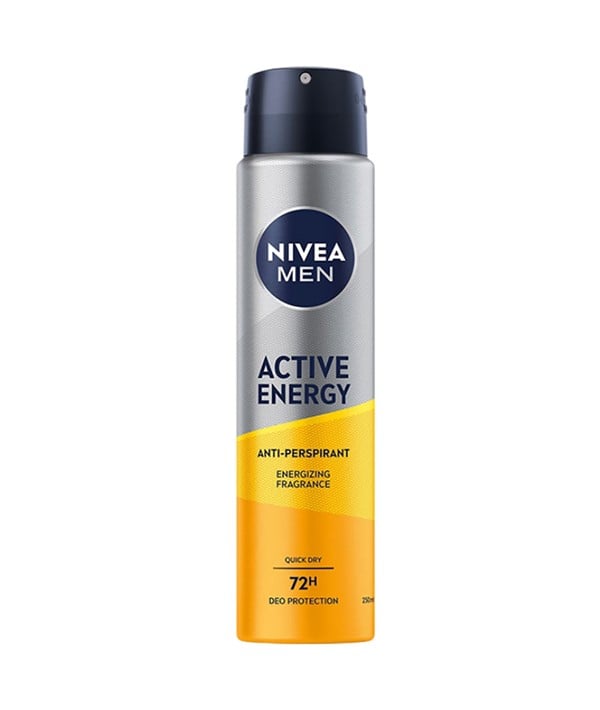 NIVEA MEN ACTIVE ENERGY DUAL PROTECTION ANTI PERSPIRANT SP