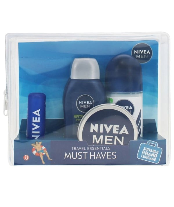 NIVEA MEN MUST HAVE TRAVEL ESSENTIALS MINI GIFT SET 