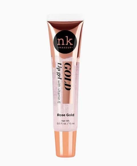 NK GOLD LIP GEL WITH VITAMIN E ROSE GOLD 