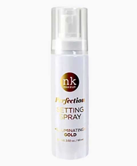 NK PERFECTION SETTING SPRAY ILLUMINATING GOLD 
