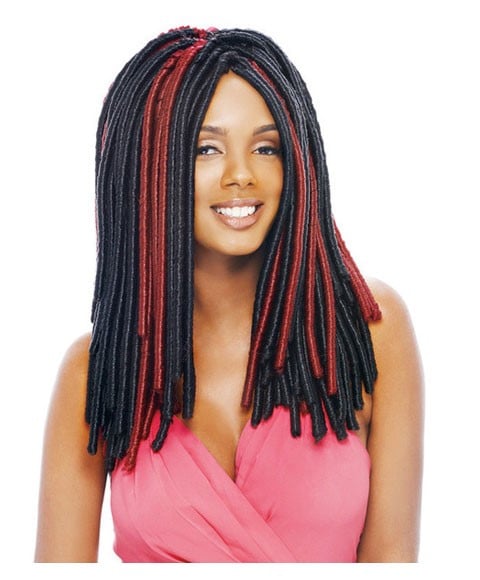 NOIR 2 X VALUE PACK SYN SOFTEX DREAD LOC BRAID 