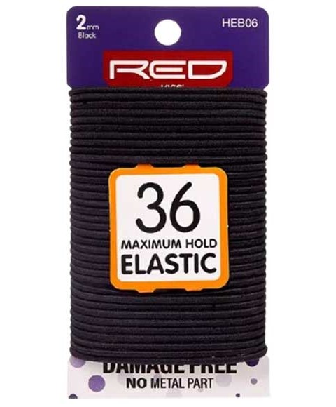 BLACK 36 MAXIMUM HOLD ELASTIC HEB06 