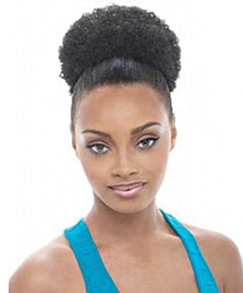 NOIR EVERY TIME SYN AFRO MINI STRING PONY 