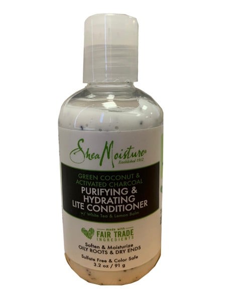 GREEN COCONUT AND ACTIVATED CHARCOAL PURIFYING AND HYDRATI