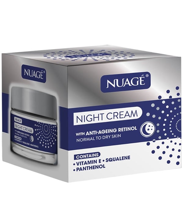 NUAGE NIGHT CREAM WITH ANTI AGEING RETINOL 