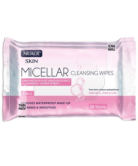 NUAGE 3 IN 1 MICELLAR CLEANSING WIPES 