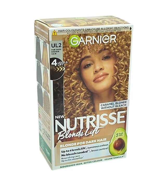 NUTRISSE BLONDE LIFT HAIR COLOR UL2 DARK BROWN HAIR 